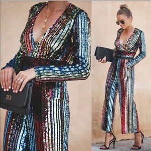 Sequin Jumpsuit